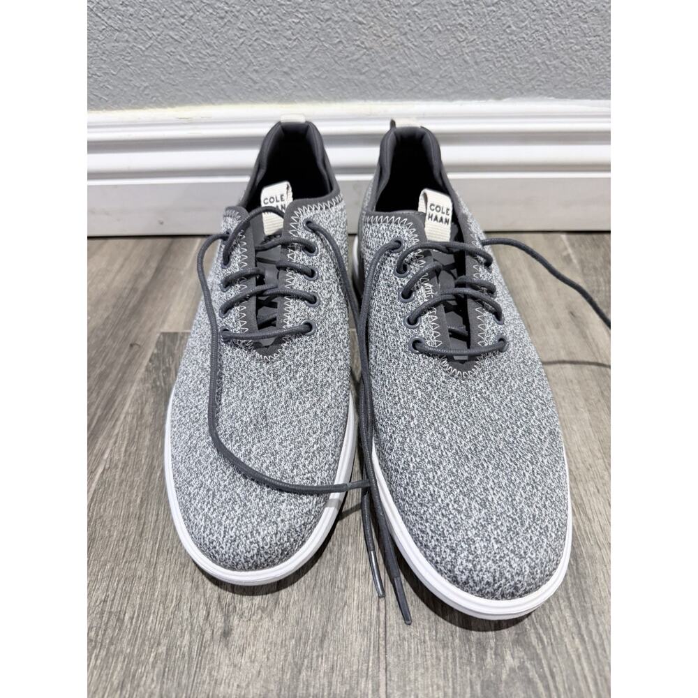 Cole Haan Men's Grand Plus Essex Distance Knit Oxford Nimbus Grey 8.5 Shoes